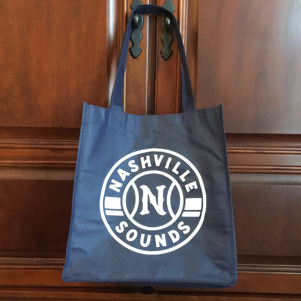 Reusable Nashville Sounds Bag, Navy Blue Color